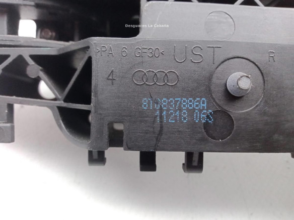 8T0837886A MANILLA PUERTA LAT DEL DER EXT AUDI A4 (8K2, B8) |Desguaces La Cabaña