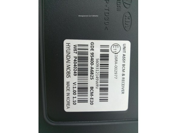 95400A6825 MODULO ELECTRONICO 10 HYUNDAI i30 (GD) |Desguaces La Cabaña