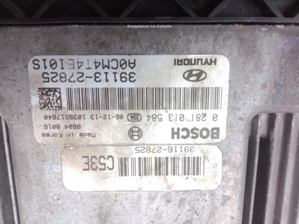 39113278225 CENTRALITA MOTOR HYUNDAI SANTA FÉ II (CM) |Desguaces La Cabaña