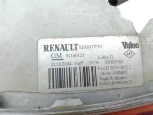 8200007030 PILOTO DEL DER RENAULT TRAFIC II Autobús (JL) |Desguaces La Cabaña