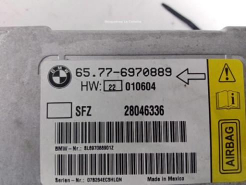 65776970889 CENTRALITA AIRBAG BMW 7 (E65, E66, E67) |Desguaces La Cabaña