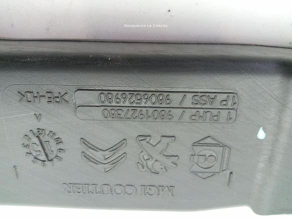 9801927380 BOTE LIMPIAPARABRISAS PEUGEOT 308 II |Desguaces La Cabaña