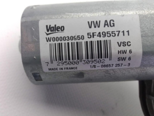 5F4955711 MOTOR LIMPIAPARABRISAS TRA SEAT LEON SC (5F5) |Desguaces La Cabaña