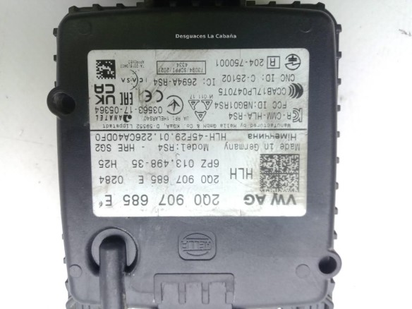 2Q0907685E MODULO ELECTRONICO 9 CUPRA FORMENTOR (KM7) |Desguaces La Cabaña