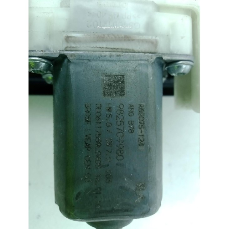 9825709980 ELEVALUNAS PUERTA LAT TRA IZQ CITROEN C4 SPACETOURER |Desguaces La Cabaña