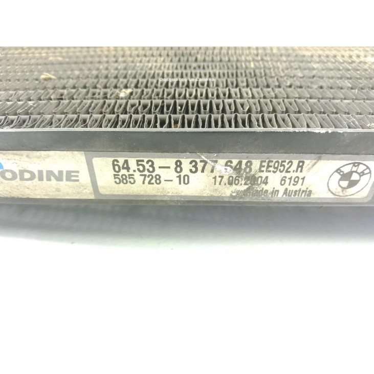 64538377648 RADIADOR AIRE ACONDICIONADO BMW X3 (E83) |Desguaces La Cabaña