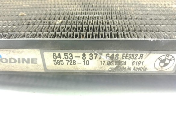 64538377648 RADIADOR AIRE ACONDICIONADO BMW X3 (E83) |Desguaces La Cabaña