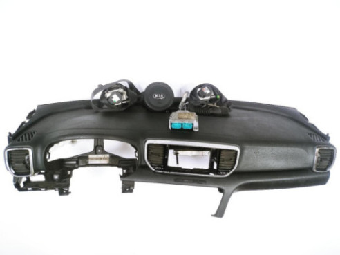 null KIT AIRBAGS + SALPICADERO + CINTURONES + CENTRALITA KIA SPORTAGE (QL) |Desguaces La Cabaña