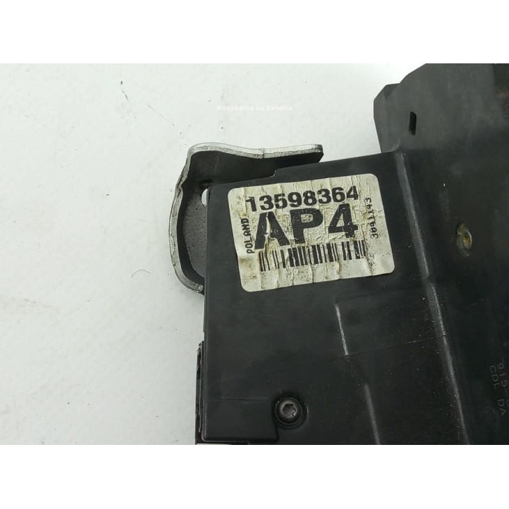 13598364 CERRADURA PUERTA LAT TRA IZQ OPEL ASTRA K (B16) |Desguaces La Cabaña