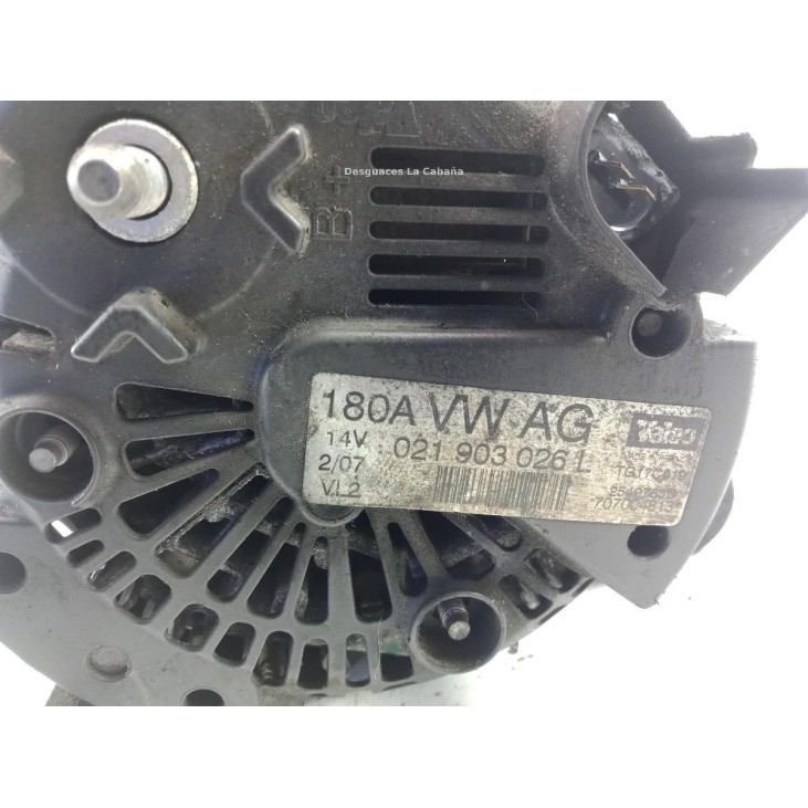 021903026L ALTERNADOR VW PASSAT (3C2) |Desguaces La Cabaña