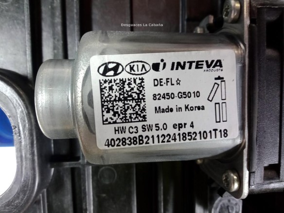 82450G5010 ELEVALUNAS PUERTA LAT DEL IZQ KIA NIRO |Desguaces La Cabaña