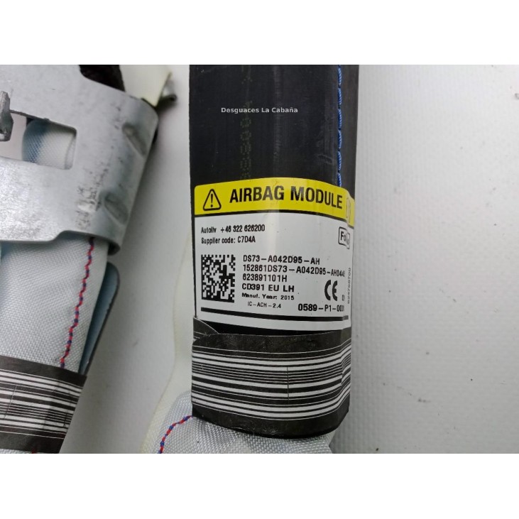 DS73A042D95AH AIRBAG CORTINA IZQ FORD MONDEO V Fastback |Desguaces La Cabaña
