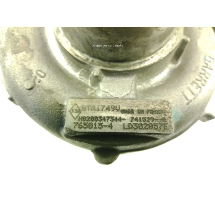 765015 TURBO RENAULT MEGANE II (BM0/1_, CM0/1_) |Desguaces La Cabaña