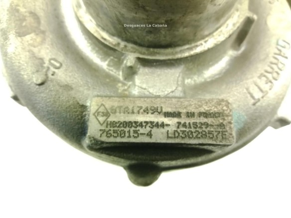 765015 TURBO RENAULT MEGANE II (BM0/1_, CM0/1_) |Desguaces La Cabaña
